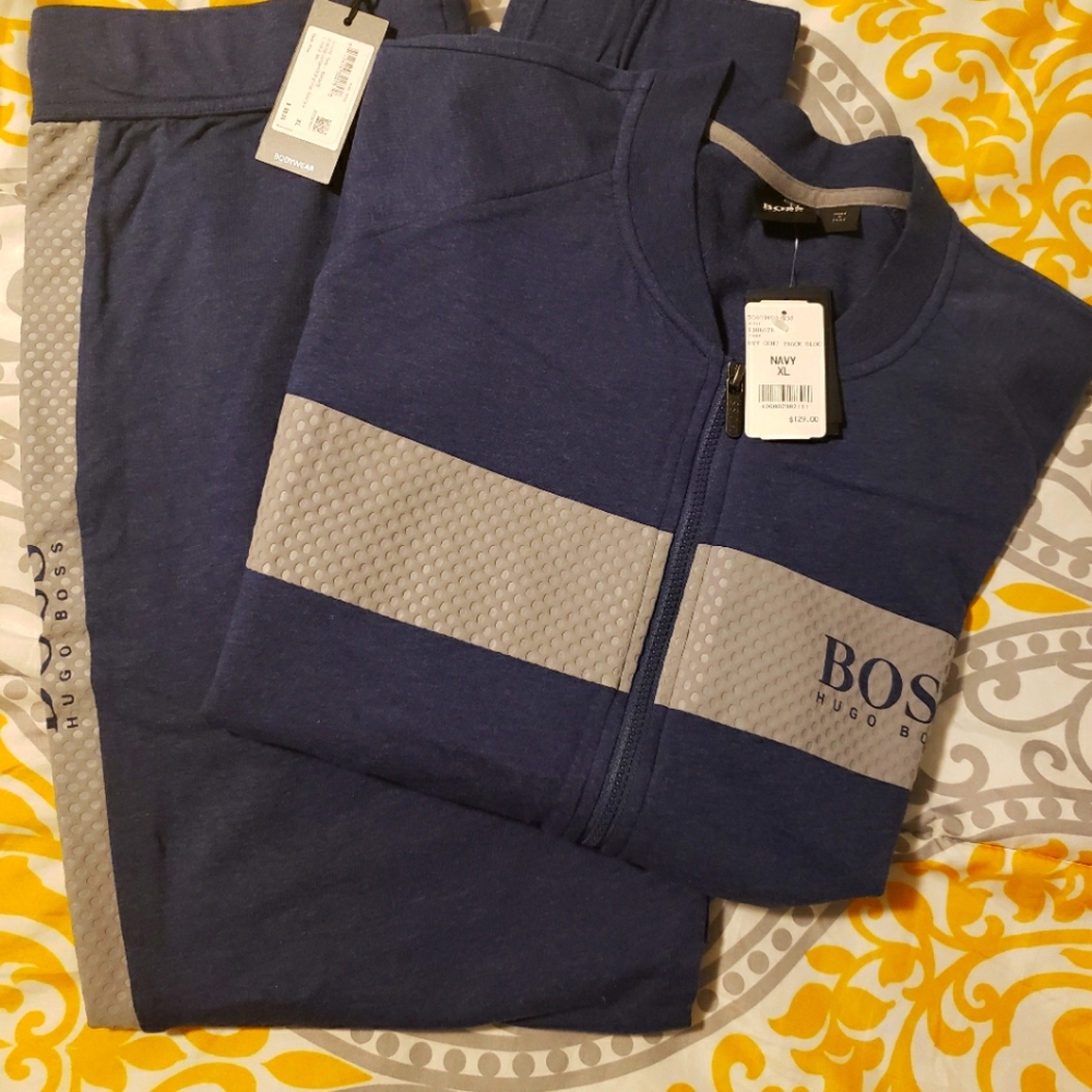Men's Hugo Boss Navy sweatsuit